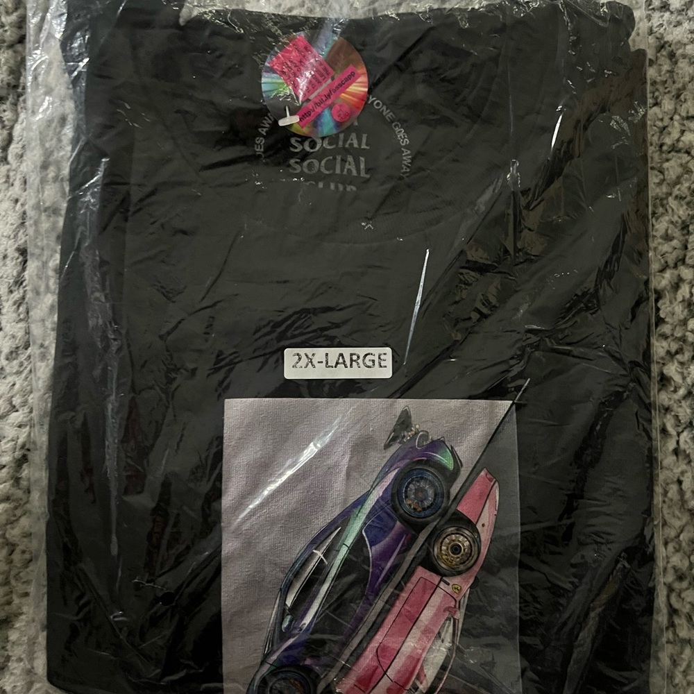 ASSC CEASE AND DESIST BLACK T-Shirt size XXL
